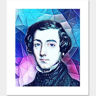 Alexis de Tocqueville Snowy Portrait | Alexis de Tocqueville Artwork 13 Posters and Art